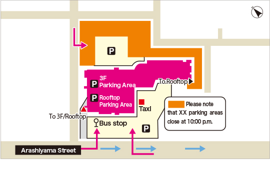 map parking